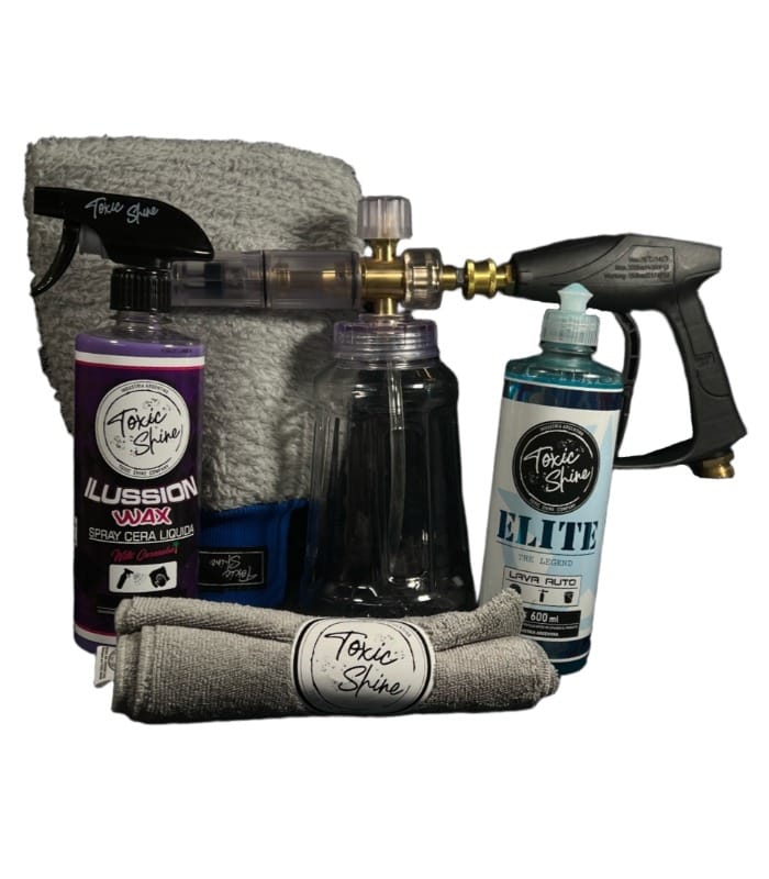 Kit Lavado de Auto + Foam Lance n8 Kit Lavado n8